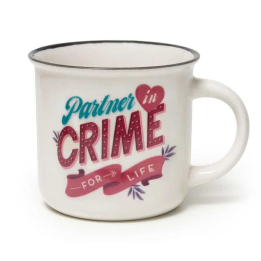 Picture of LEGAMI PARTNER IN CRIME CUP-PUCCINO PORCELIAN MUG